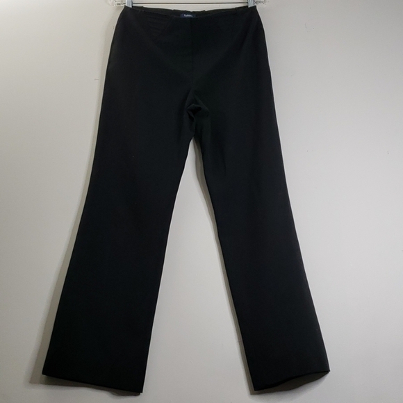 Reitmans Pull On Women Black Straight Pant - Picture 2 of 5